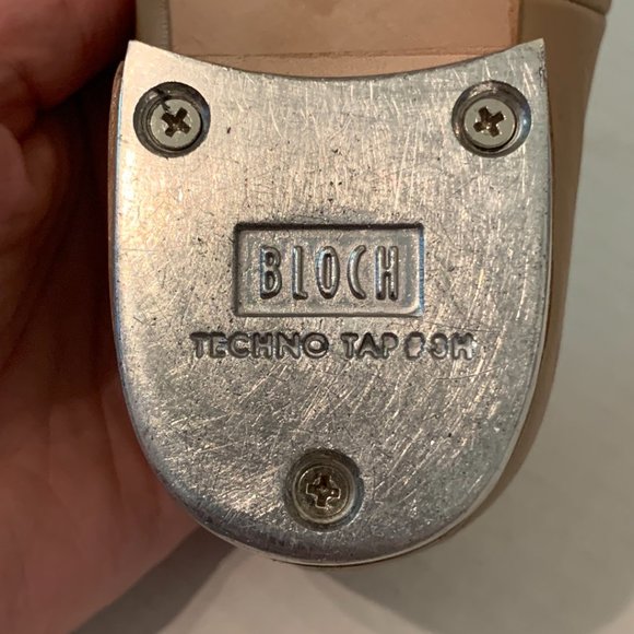 Bloch Techno Girls Lace-Up Leather Tap Shoes - Picture 11 of 14